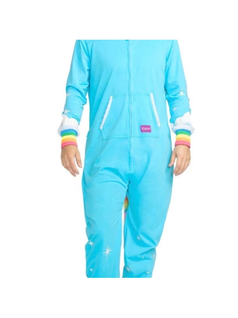 TipsyElves size XL rainbow 🌈 Unicorn 🦄 onesie, zippers and pockets